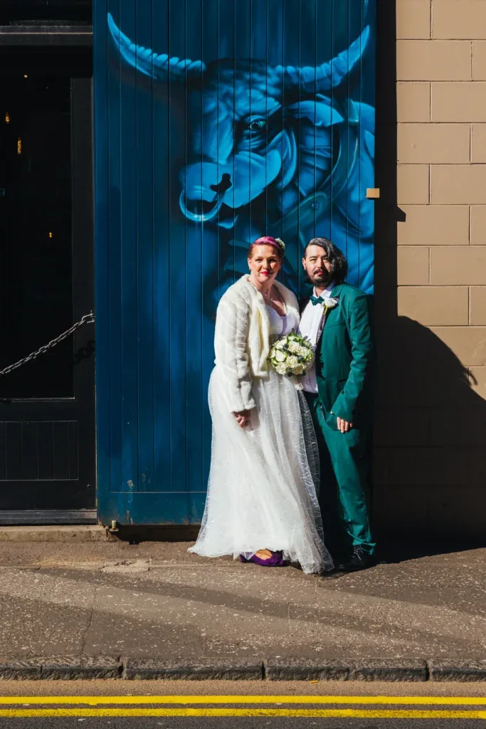Wedding moment from Kirsty Rockett's 2023 year in review