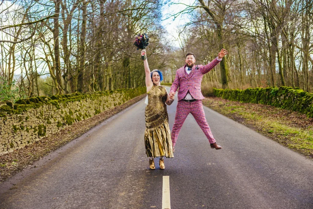 Wedding moment from Kirsty Rockett's 2023 year in review