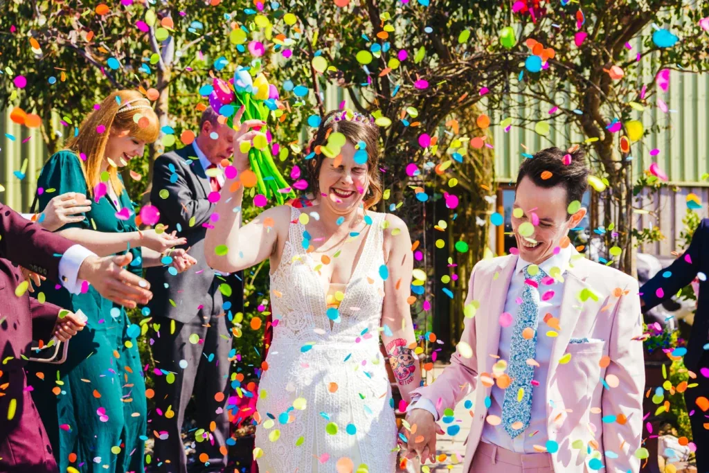 Wedding moment from Kirsty Rockett's 2023 year in review