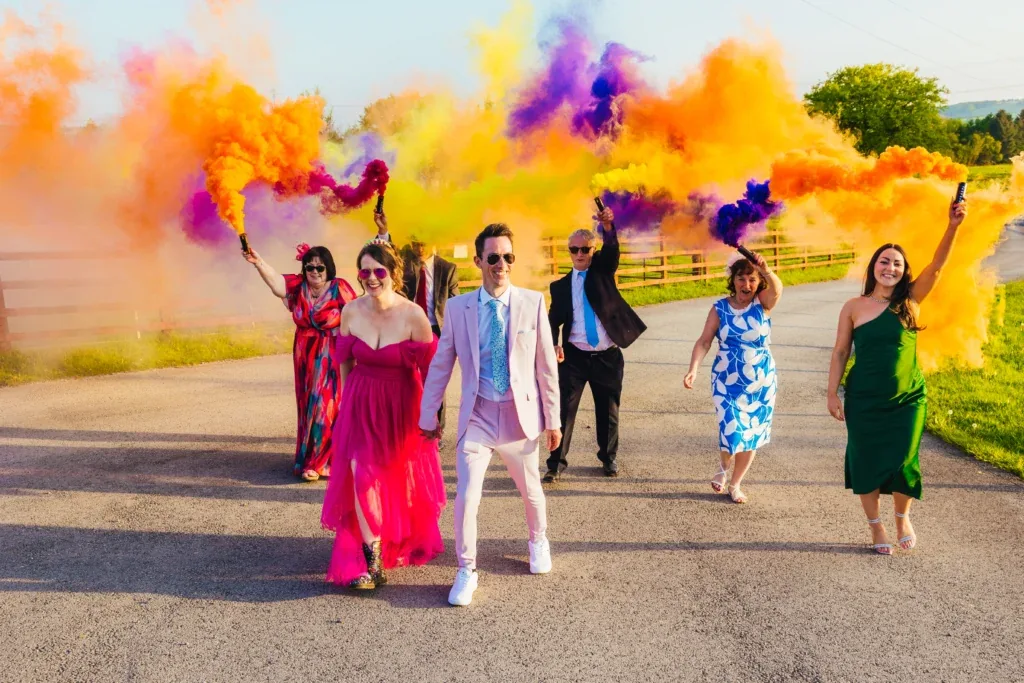 Wedding moment from Kirsty Rockett's 2023 year in review
