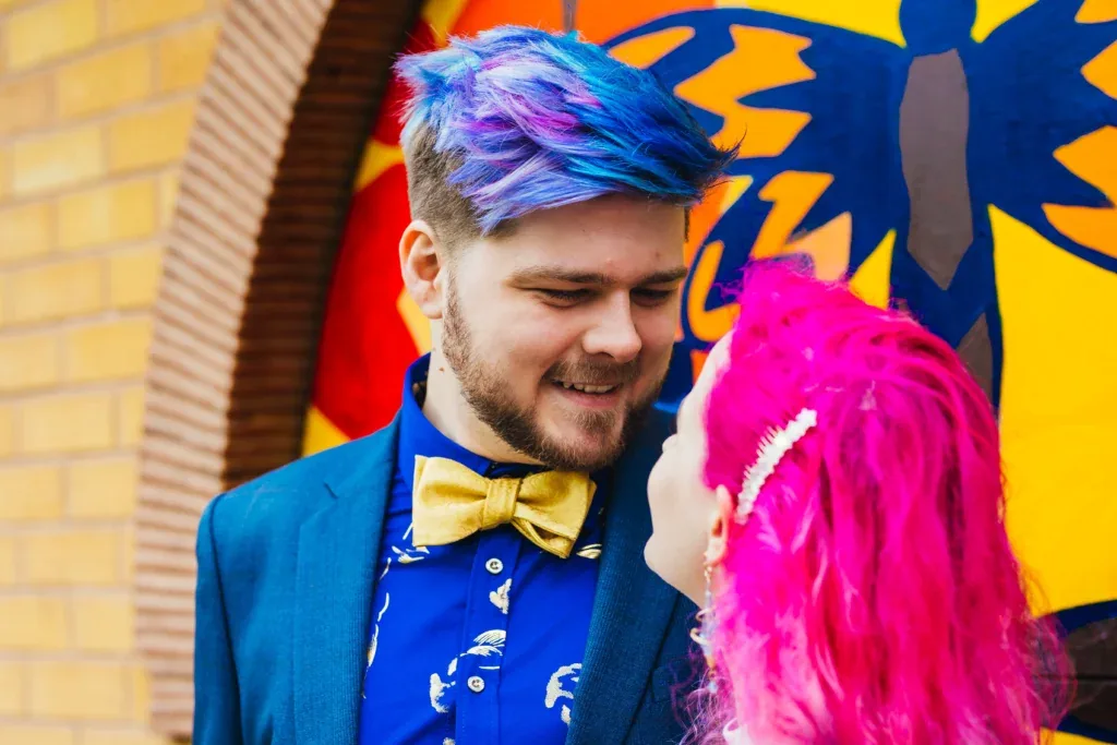 Wedding moment from Kirsty Rockett's 2023 year in review