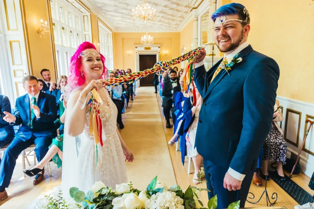 Wedding moment from Kirsty Rockett's 2023 year in review