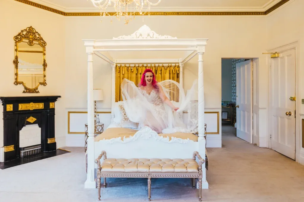 Wedding moment from Kirsty Rockett's 2023 year in review