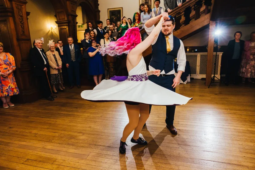 Wedding moment from Kirsty Rockett's 2023 year in review