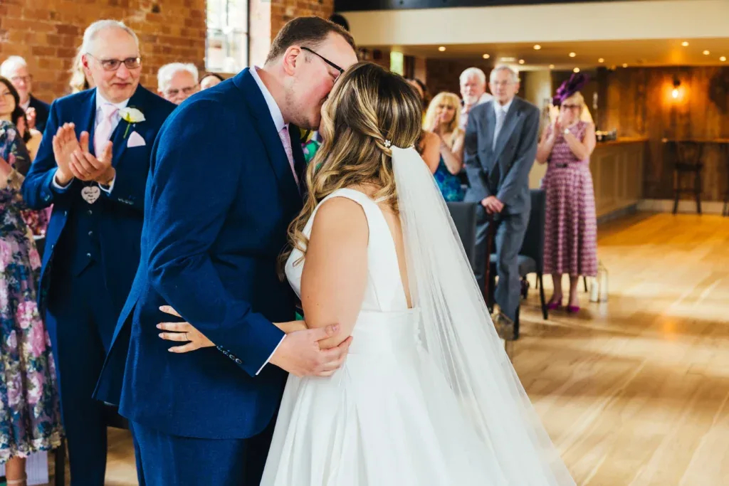 Wedding moment from Kirsty Rockett's 2023 year in review