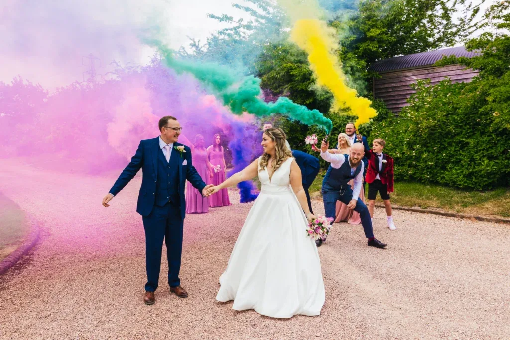 Wedding moment from Kirsty Rockett's 2023 year in review