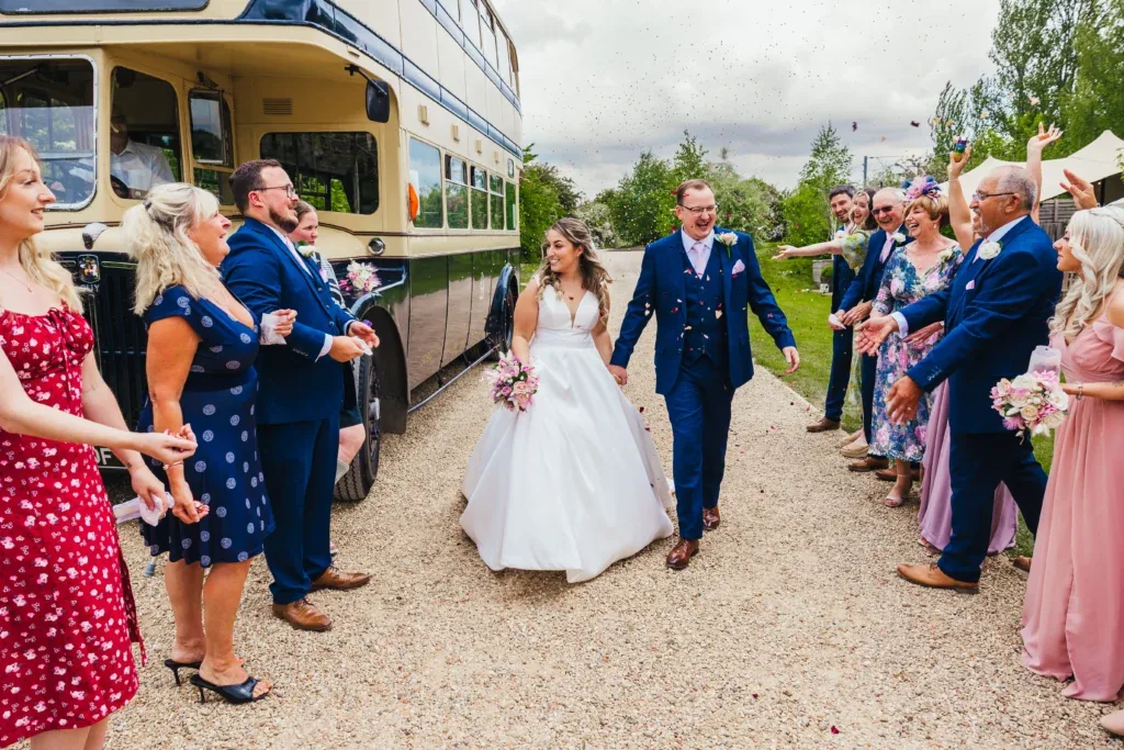 Wedding moment from Kirsty Rockett's 2023 year in review