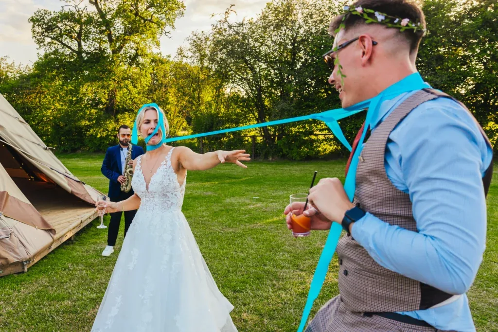 Wedding moment from Kirsty Rockett's 2023 year in review
