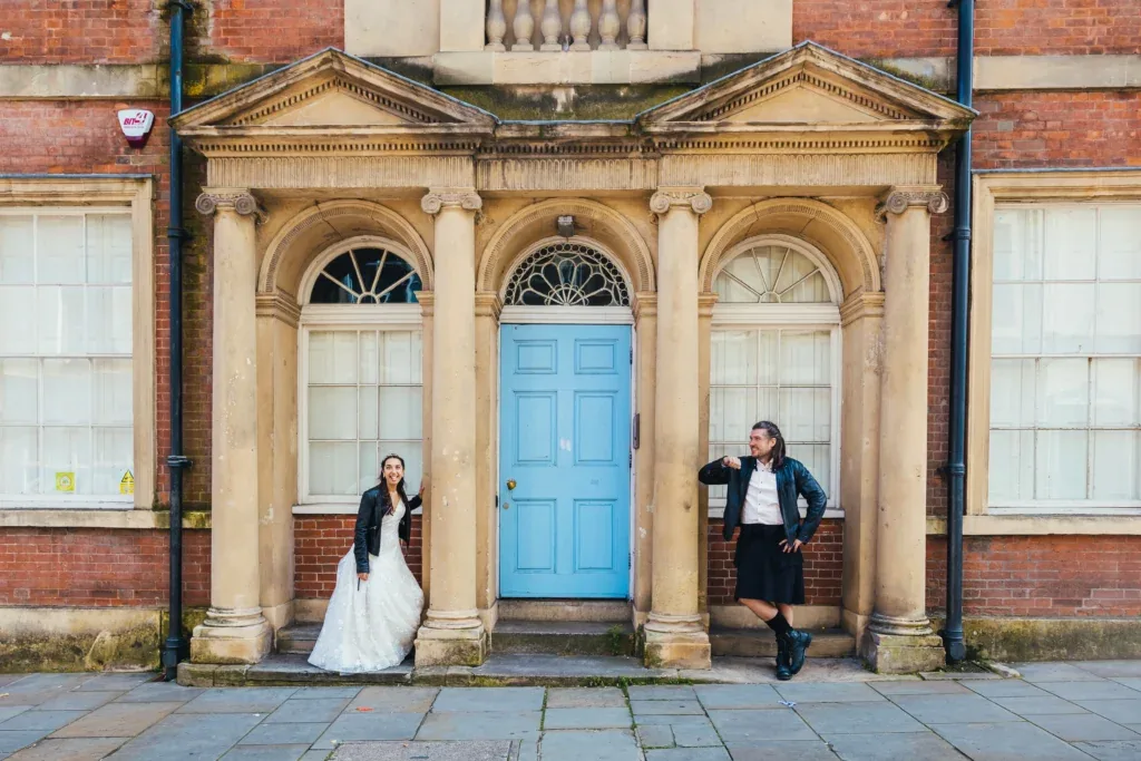 Wedding moment from Kirsty Rockett's 2023 year in review