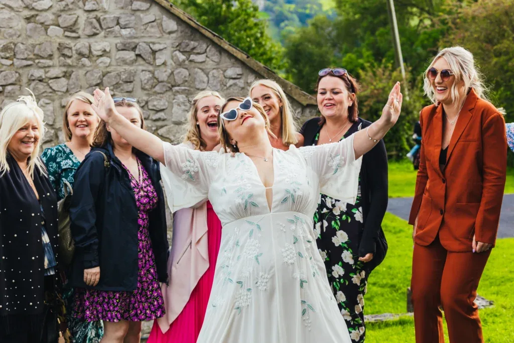 Wedding moment from Kirsty Rockett's 2023 year in review