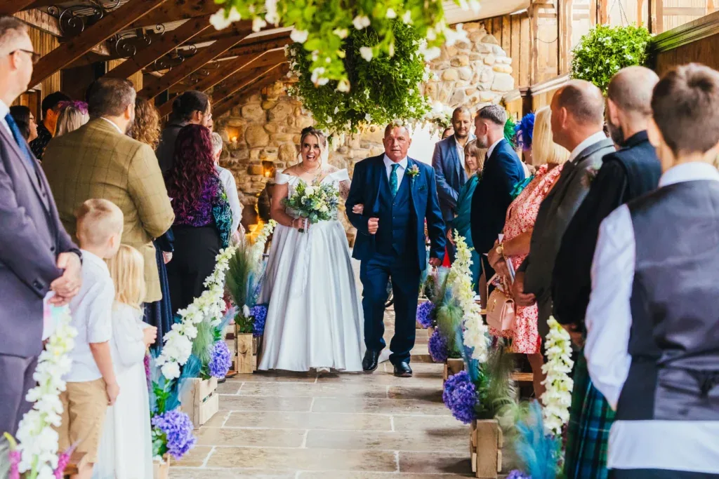 Wedding moment from Kirsty Rockett's 2023 year in review