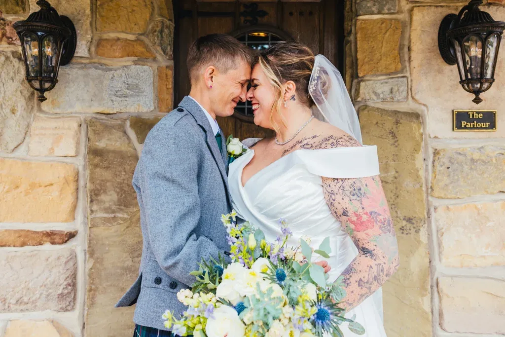 Wedding moment from Kirsty Rockett's 2023 year in review