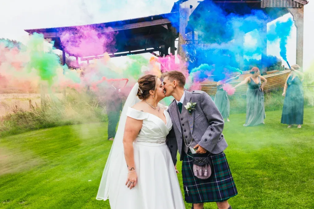 Wedding moment from Kirsty Rockett's 2023 year in review