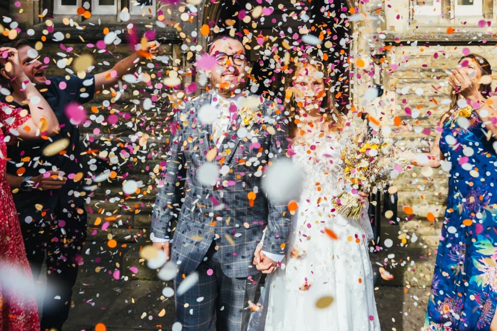 Wedding moment from Kirsty Rockett's 2023 year in review