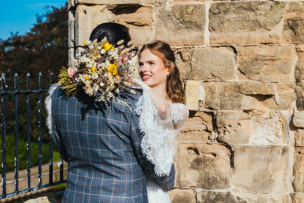 Wedding moment from Kirsty Rockett's 2023 year in review