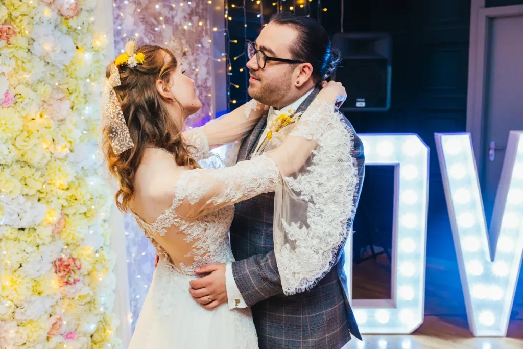 Wedding moment from Kirsty Rockett's 2023 year in review