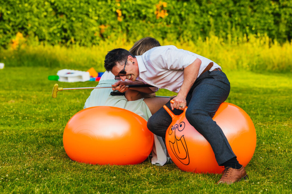 Colourful wedding moment from Kirsty Rockett's 2025 Nottingham wedding highlights
