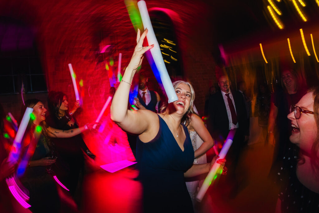 Colourful wedding moment from Kirsty Rockett's 2025 Nottingham wedding highlights