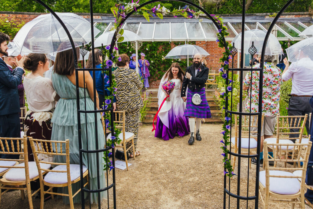 Colourful wedding moment from Kirsty Rockett's 2025 Nottingham wedding highlights