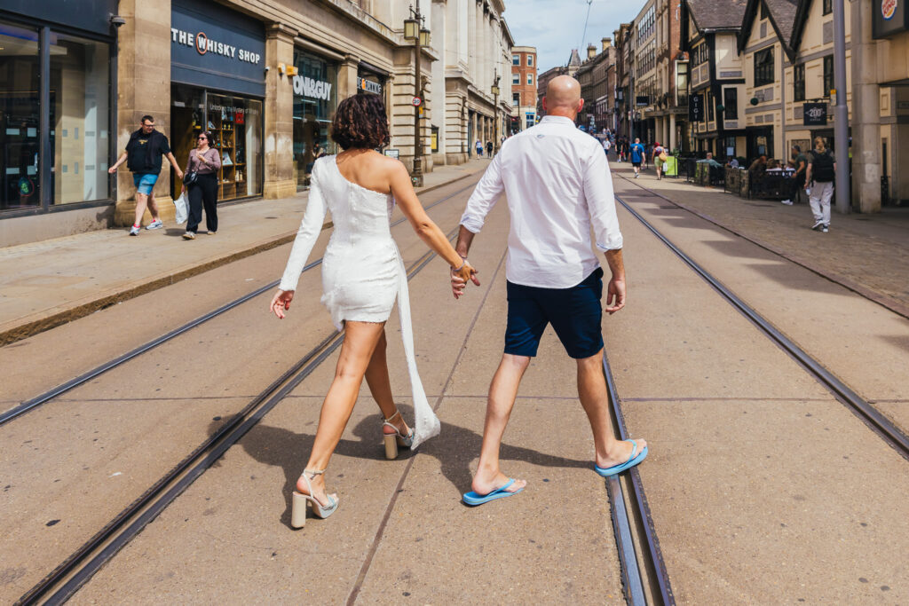 Colourful wedding moment from Kirsty Rockett's 2025 Nottingham wedding highlights