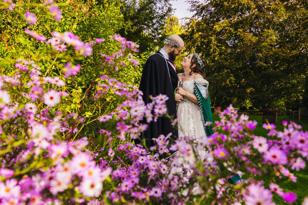 Colourful wedding moment from Kirsty Rockett's 2025 Nottingham wedding highlights