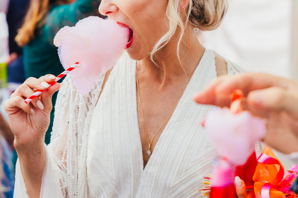 Colourful wedding moment from Kirsty Rockett's 2025 Nottingham wedding highlights