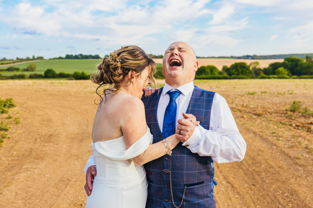 Colourful wedding moment from Kirsty Rockett's 2025 Nottingham wedding highlights