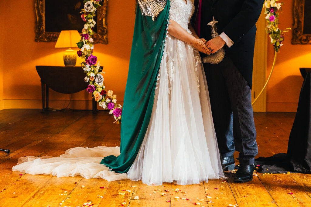 Colourful wedding moment from Kirsty Rockett's 2025 Nottingham wedding highlights